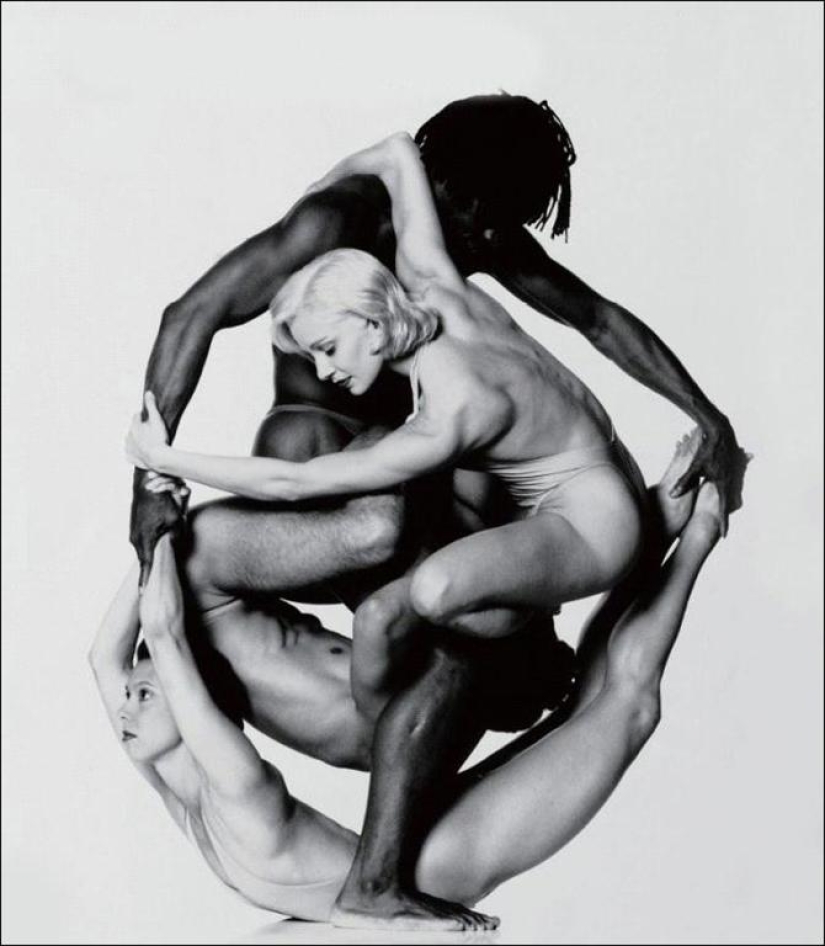 Plástico del cuerpo humano en fotografías de Howard Schatz