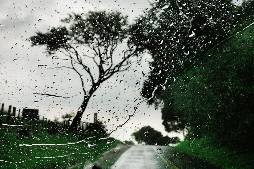 Poesía de la lluvia en fotografías de Christopher Jacro