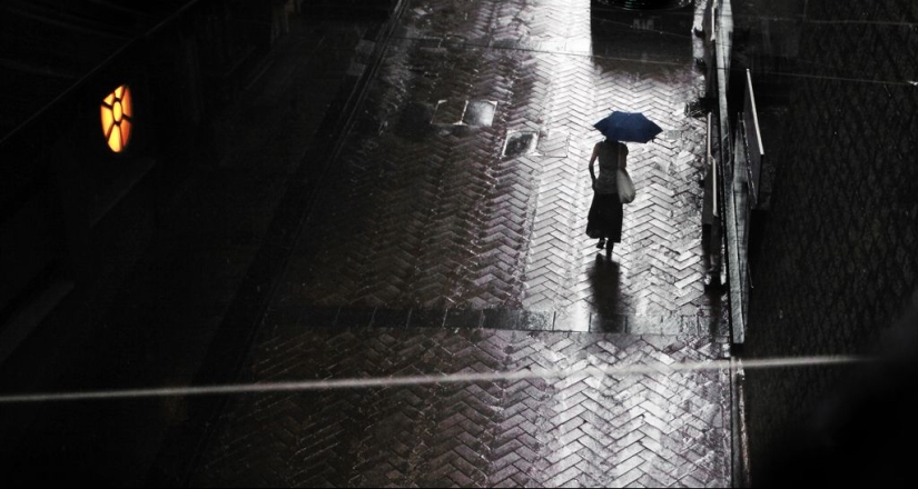 Poesía de la lluvia en fotografías de Christopher Jacro