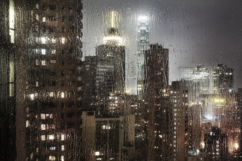 Poesía de la lluvia en fotografías de Christopher Jacro