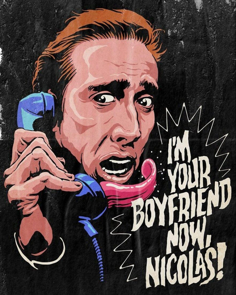 Pop Culture Meets Retro Art in These Vibrant Vintage Mash-Up Illustrations By Butcher Billy