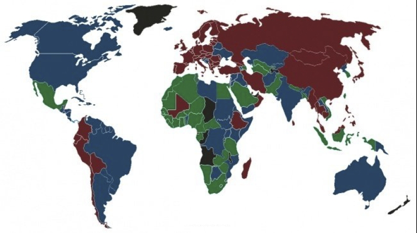 ¿Por qué en el mundo sólo se utilizan cuatro colores para las cubiertas de los pasaportes?