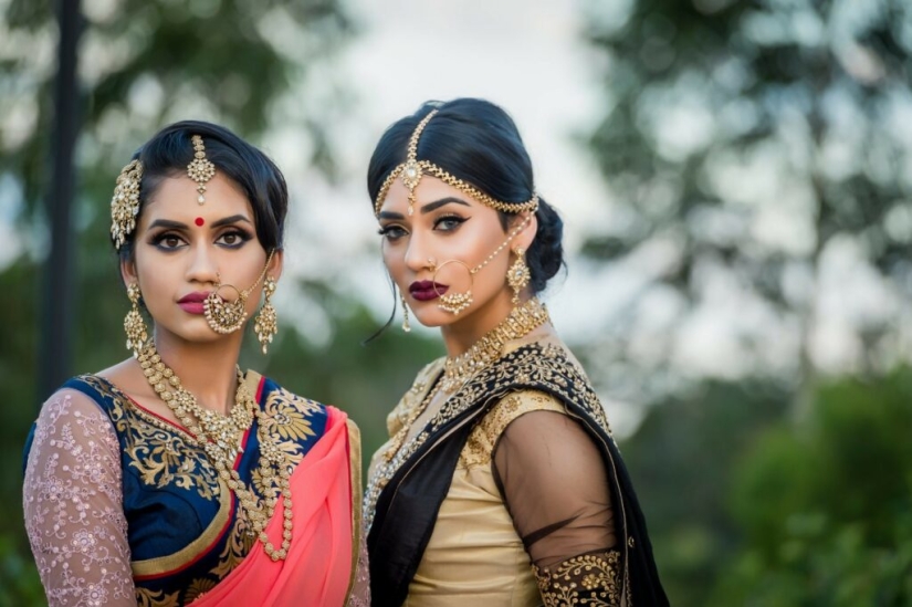 ¿Por qué las mujeres indias usan aros en la nariz?