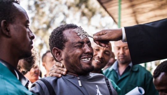 Prague photographer filmed an exorcism ceremony in Ethiopia