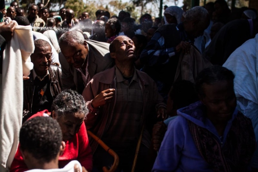 Prague photographer filmed an exorcism ceremony in Ethiopia