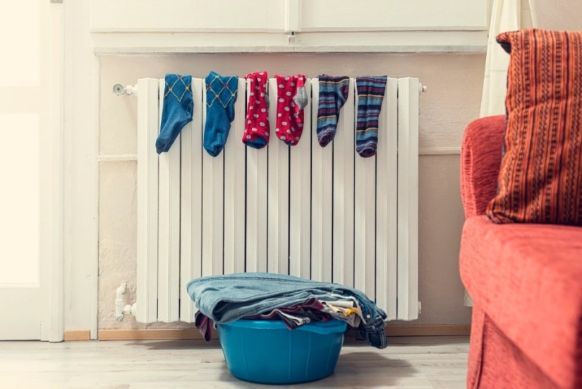 Prohibition: 6 life hacks for fast and proper drying of things after washing