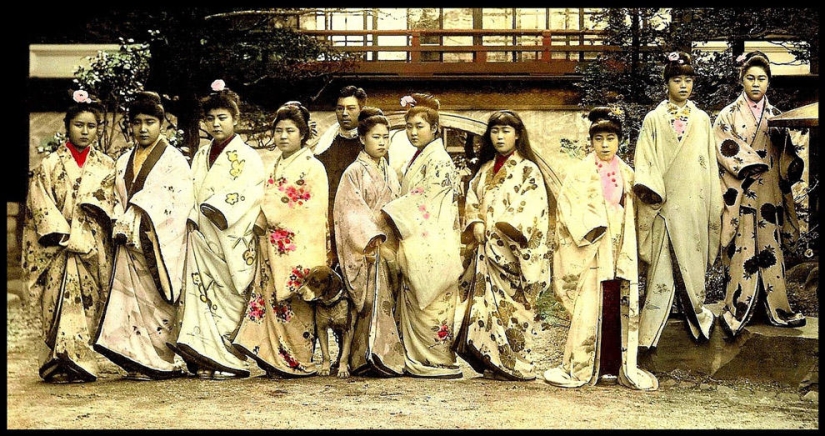 Prostitutes of Japan of the XIX century