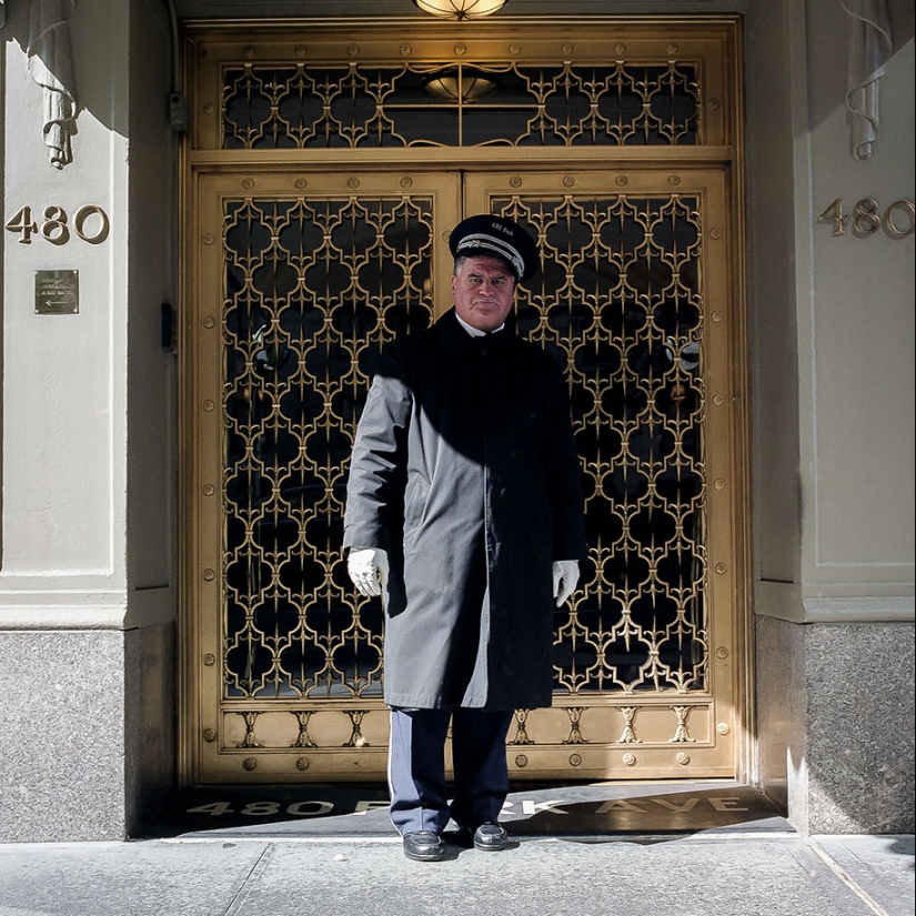 Proyecto fotográfico-Porter, gente invisible de Nueva York