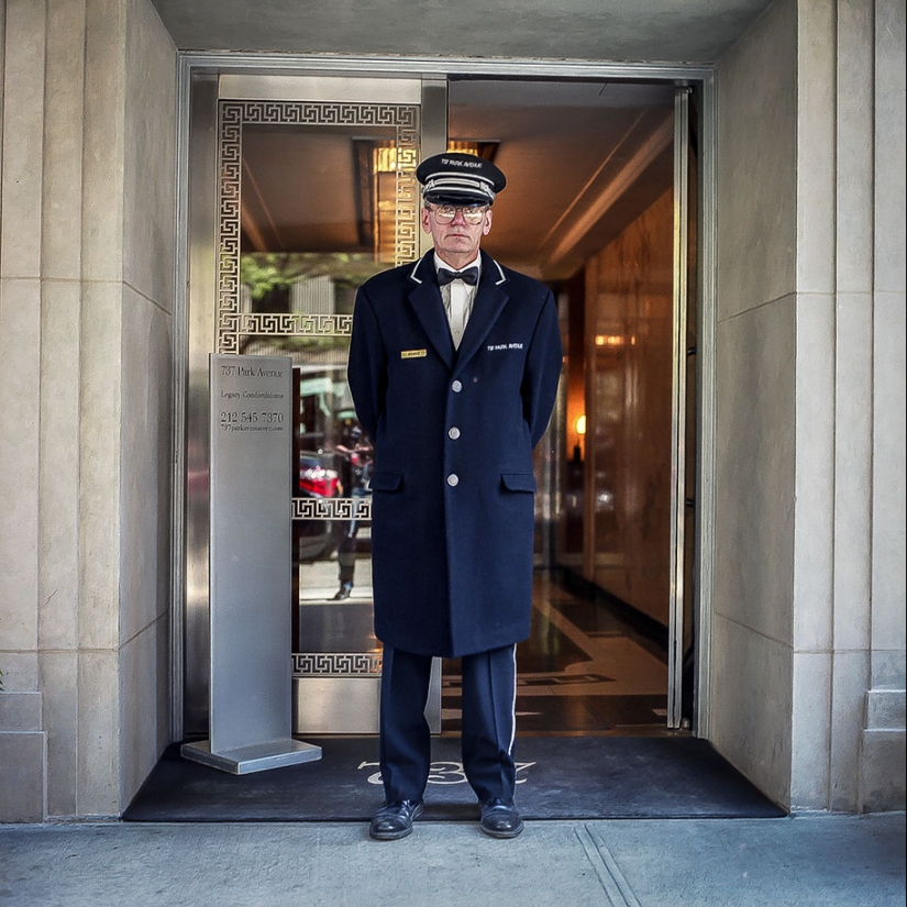 Proyecto fotográfico-Porter, gente invisible de Nueva York