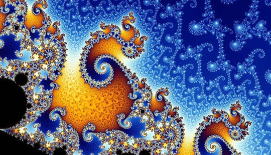 Psychedelic paintings created by science
