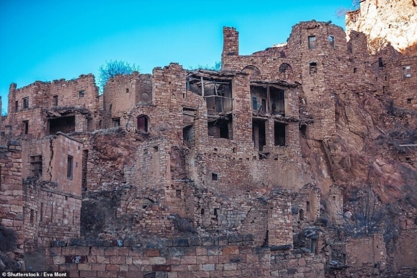 Pueblos fantasmas espeluznantes de Daguestán: fotos y videos de drones