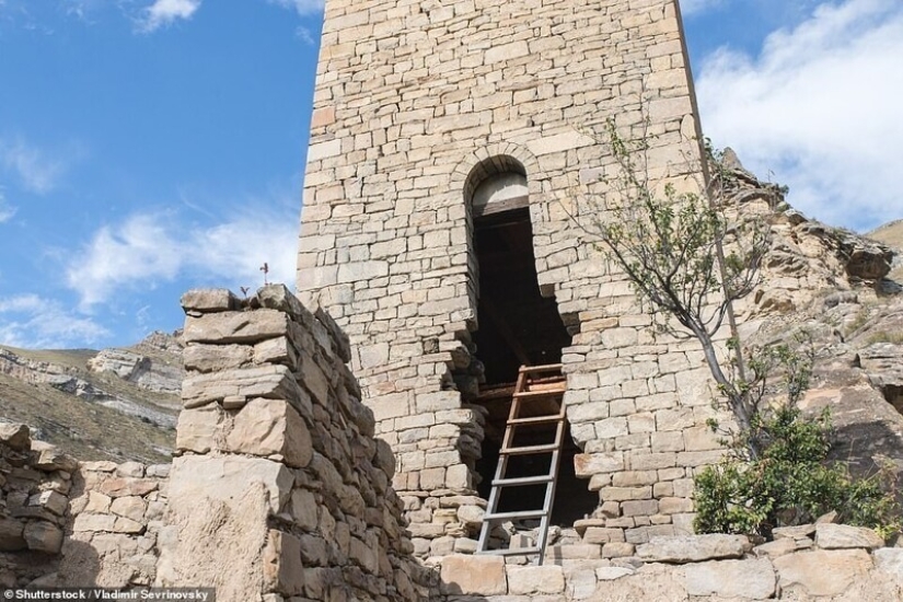 Pueblos fantasmas espeluznantes de Daguestán: fotos y videos de drones