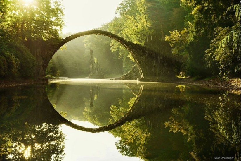 Puentes fabulosamente hermosos de la vida real