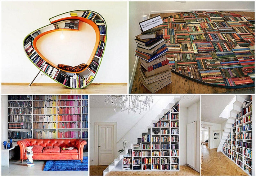 ¿Qué debería haber en la casa de los sueños de cualquier amante de los libros?