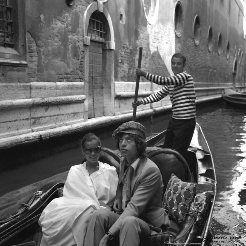 Rara celebridades fotos de Venecia 50-60 años