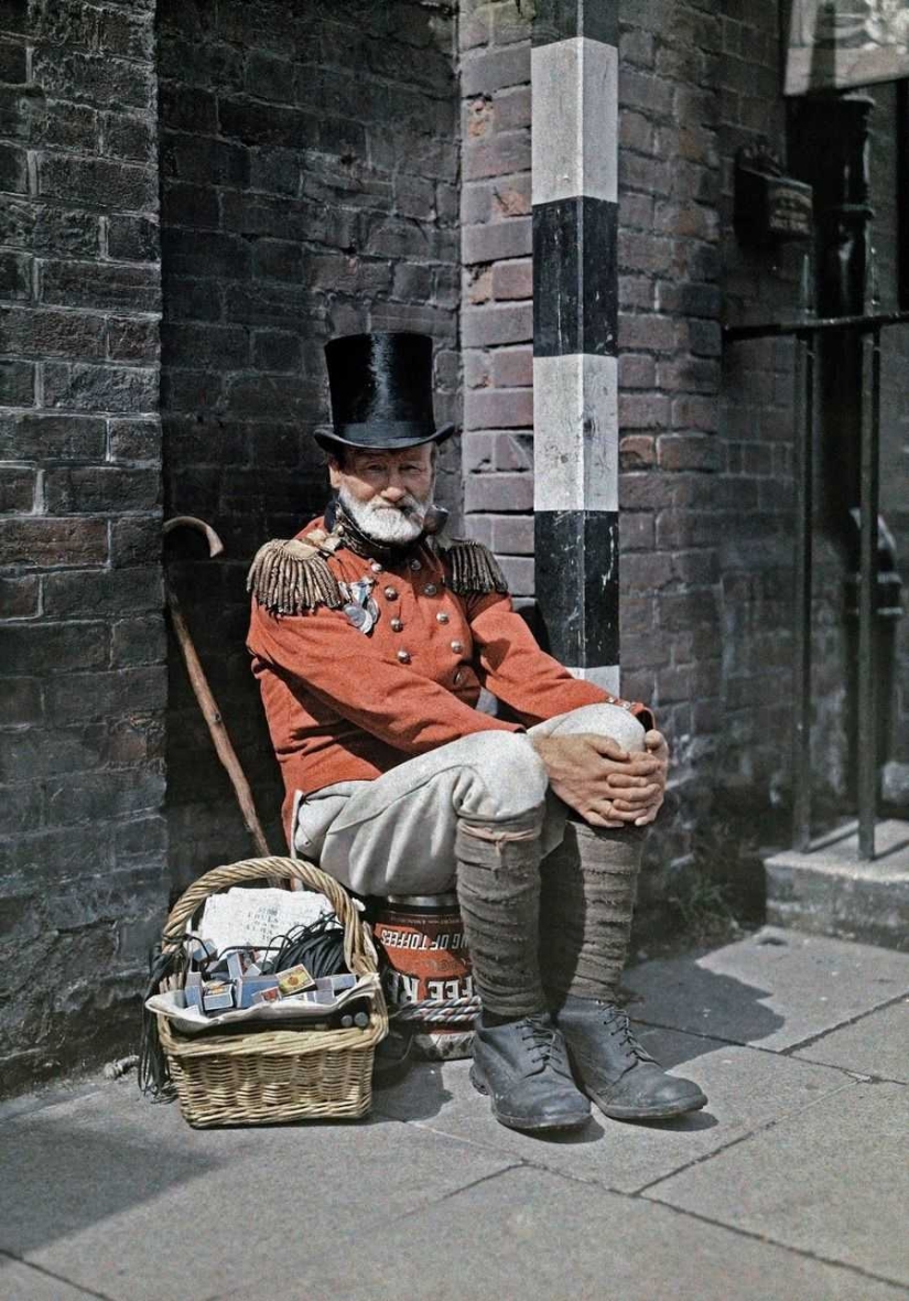 Raras fotografías a color de Inglaterra, 1928