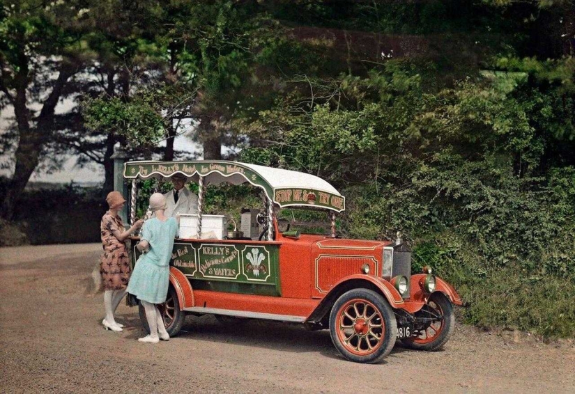 Raras fotografías a color de Inglaterra, 1928