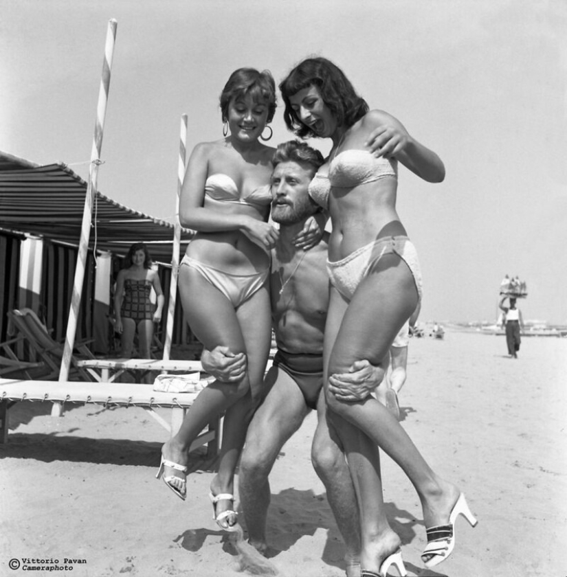 Rare celebrity photos from Venice 50-60 years