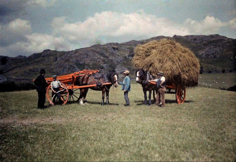 Rare color photographs of England, 1928