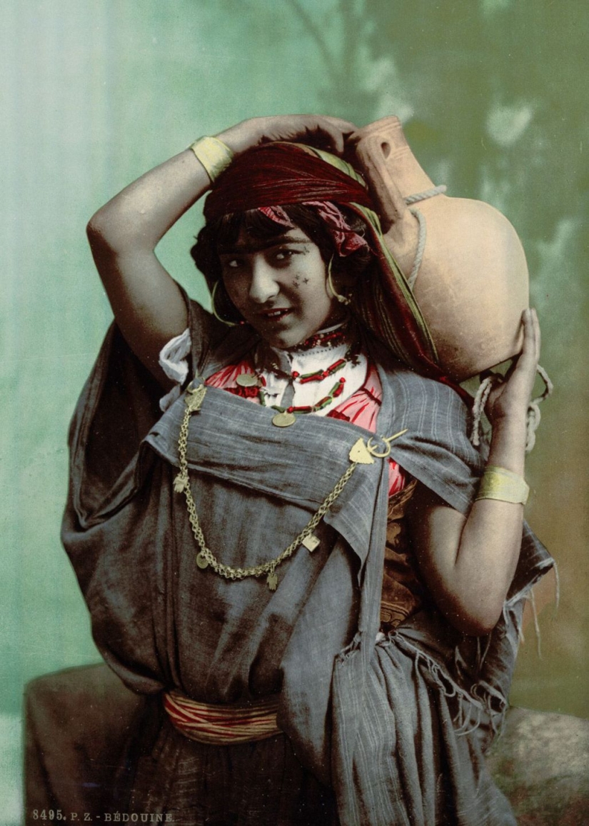 Rare color shots from Tunisia at the turn of the 19th and 20th centuries