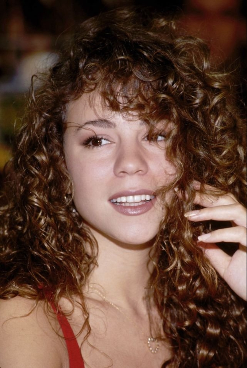 Rare pictures of young Mariah Carey in the 90-ies