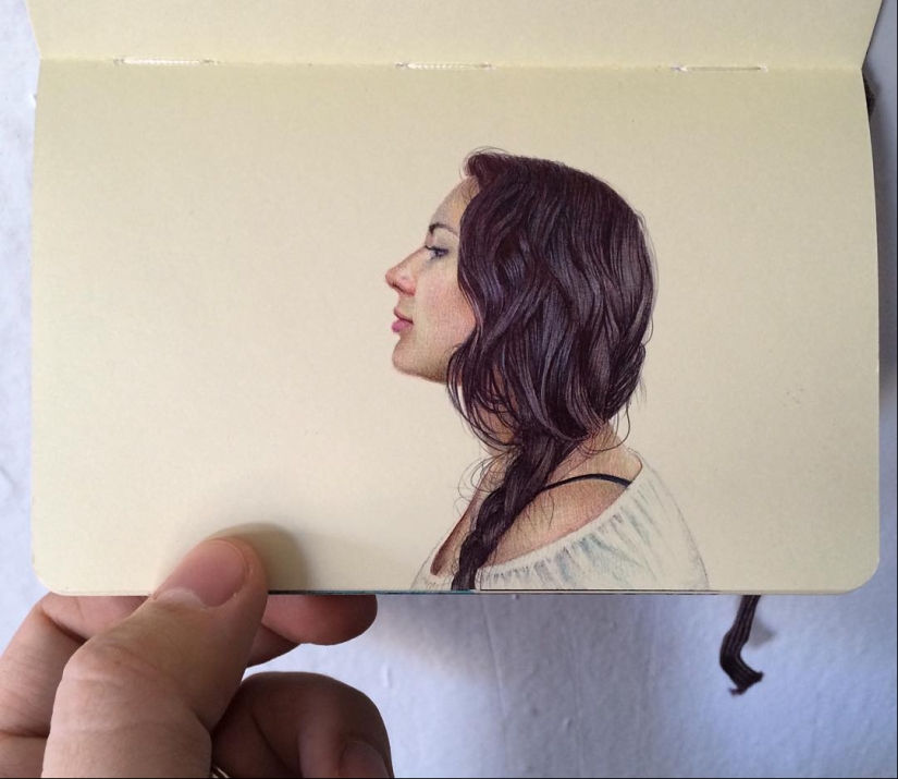 Realistic ballpoint pen drawings by Nicholas V. Sanchez