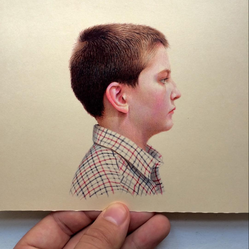 Realistic ballpoint pen drawings by Nicholas V. Sanchez