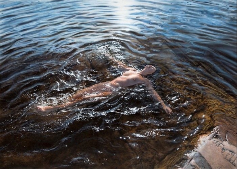 Realistic paintings by Johannes Wessmark, a self-taught artist from Sweden