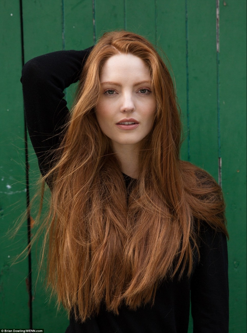 Red-haired beauty: the photographer gathered red-haired beauties from all over the world in the project