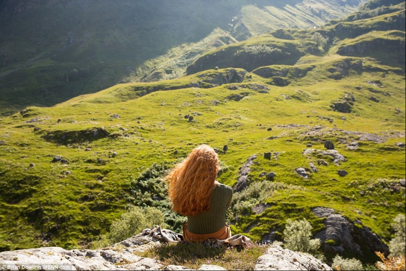 Red-haired beauty: the photographer gathered red-haired beauties from all over the world in the project