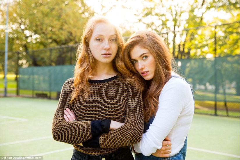 Red-haired beauty: the photographer gathered red-haired beauties from all over the world in the project