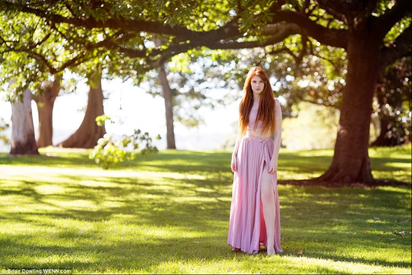 Red-haired beauty: the photographer gathered red-haired beauties from all over the world in the project