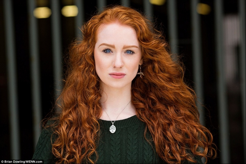 Red-haired beauty: the photographer gathered red-haired beauties from all over the world in the project