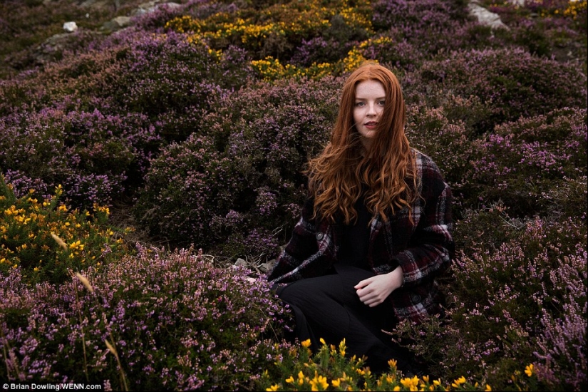 Red-haired beauty: the photographer gathered red-haired beauties from all over the world in the project