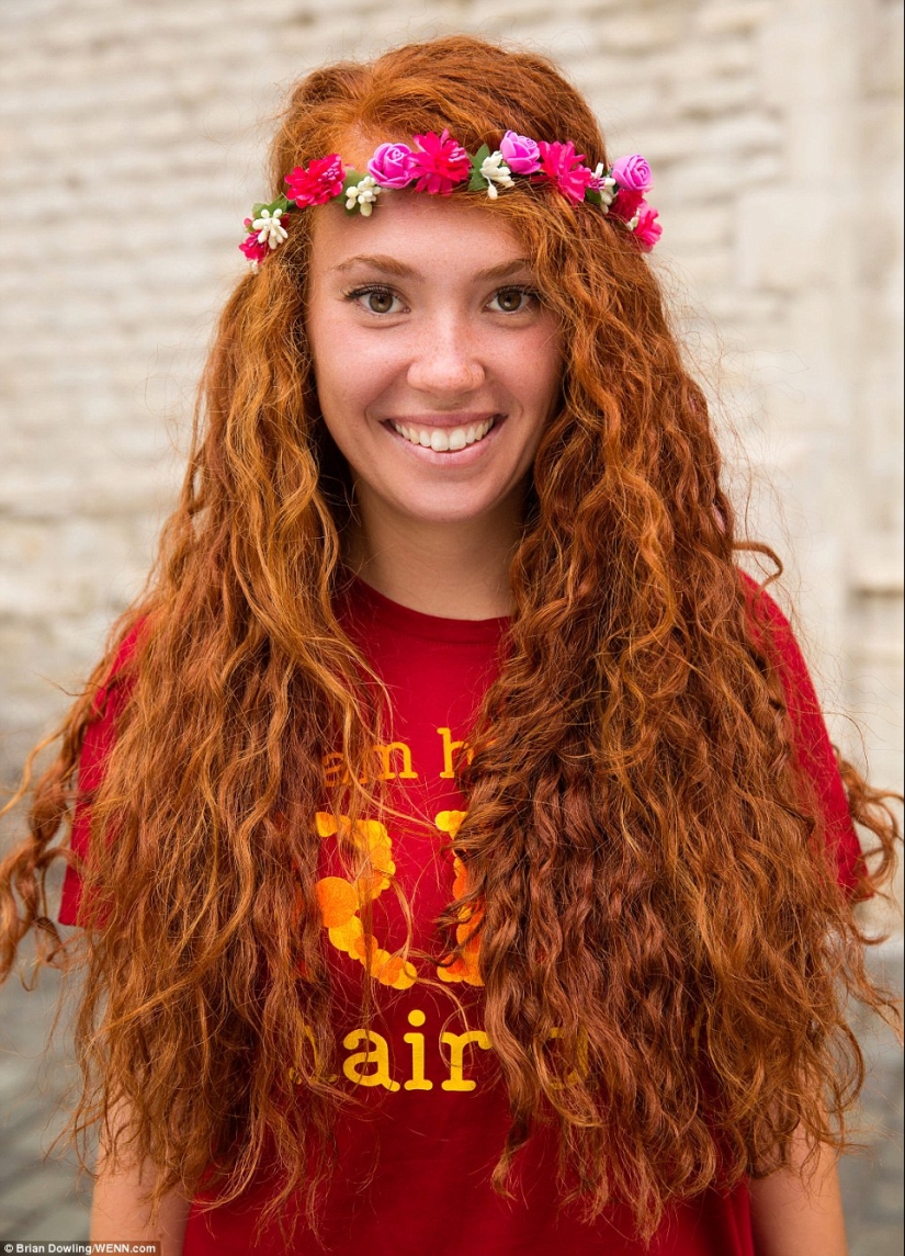 Red-haired beauty: the photographer gathered red-haired beauties from all over the world in the project