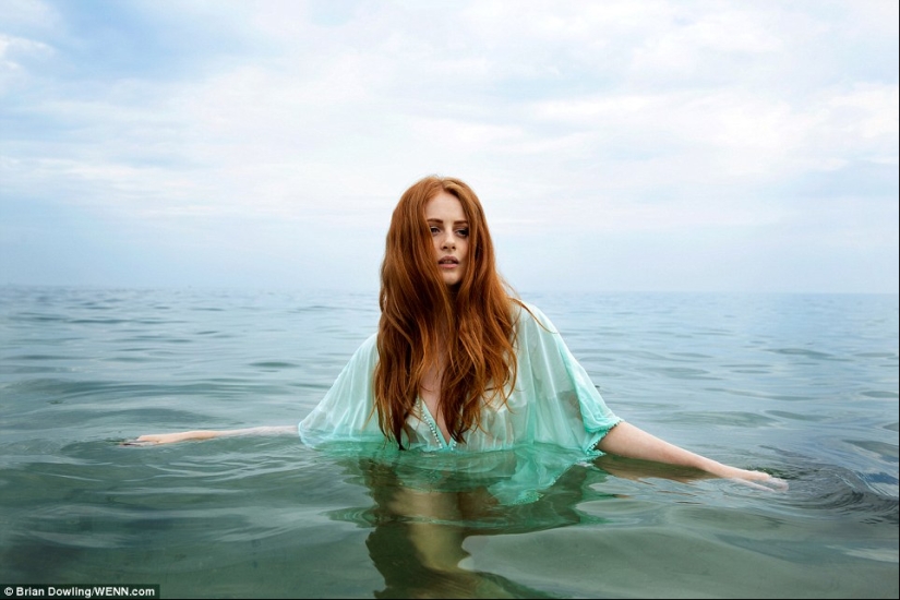 Red-haired beauty: the photographer gathered red-haired beauties from all over the world in the project