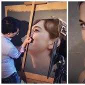 Retratos hiperrealistas del artista japonés Hiro Kitayama