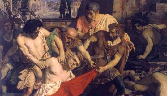 Roman steps executions Scalae Gemoniae: a macabre place of thousands of deaths