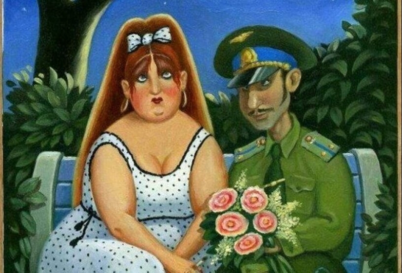 Romance con humor del dibujante Igor Elistratov