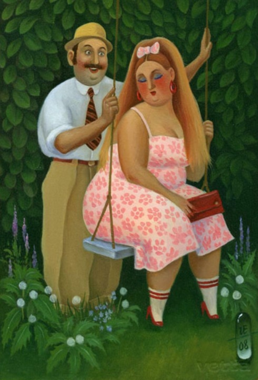 Romance with humor from cartoonist Igor Elistratov