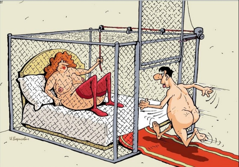 Romance with humor from cartoonist Igor Elistratov