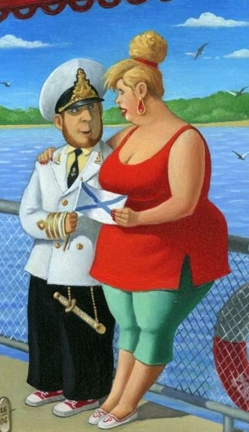 Romance with humor from cartoonist Igor Elistratov