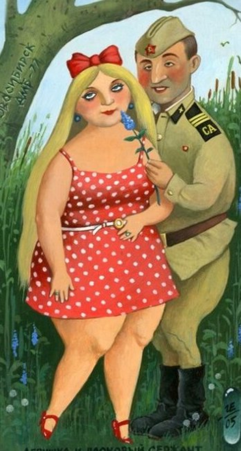 Romance with humor from cartoonist Igor Elistratov