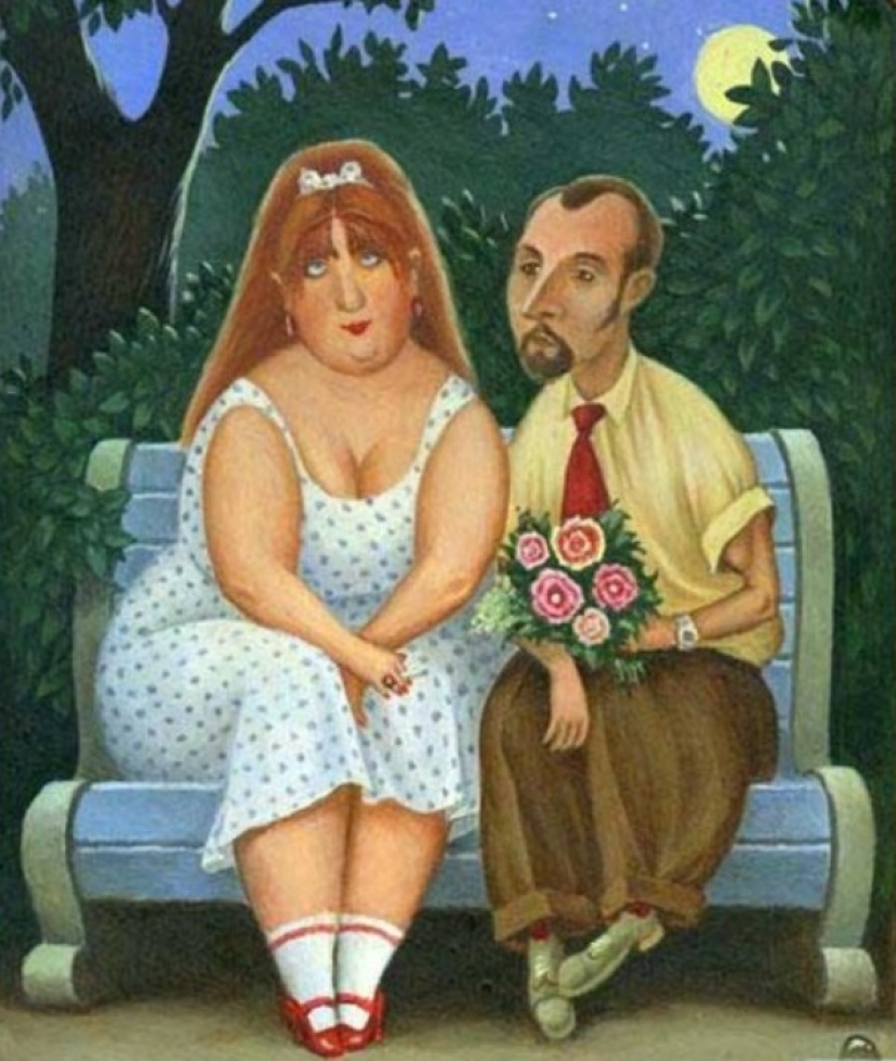 Romance with humor from cartoonist Igor Elistratov