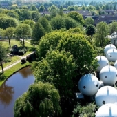 Round houses of Bolvoningen — how the strangest housing in Europe appeared