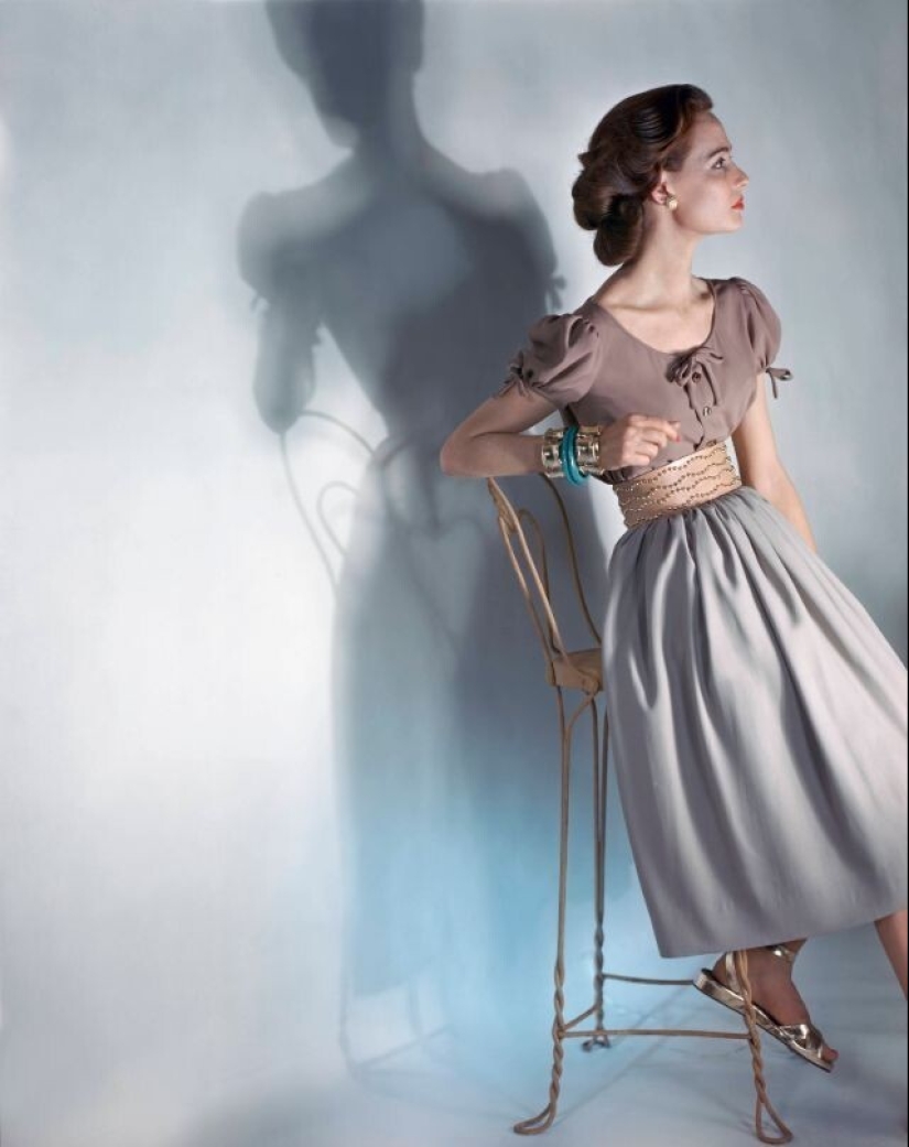 Russian trace in the Western gloss: fashion photos of Sergei Balkin of the 1940s