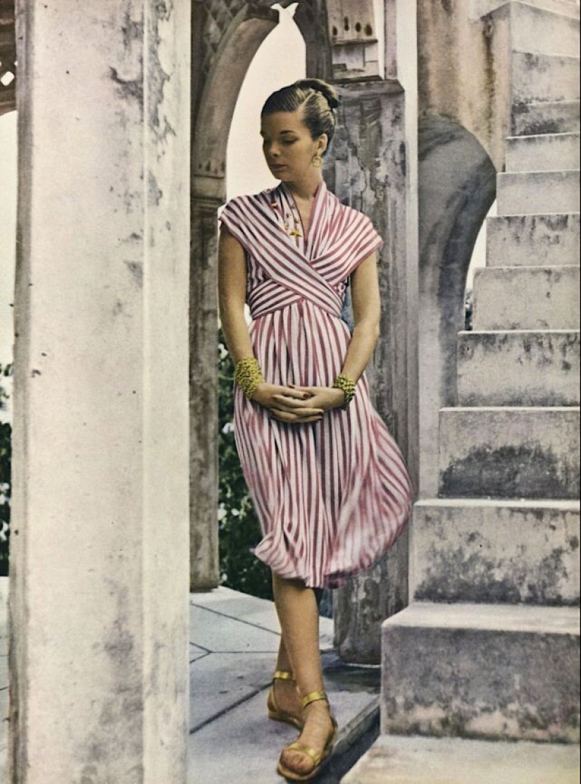 Russian trace in the Western gloss: fashion photos of Sergei Balkin of the 1940s