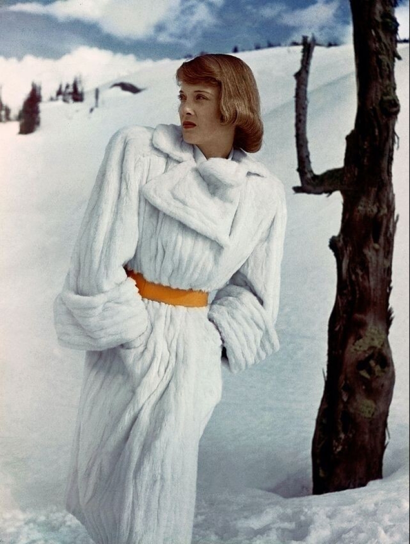 Russian trace in the Western gloss: fashion photos of Sergei Balkin of the 1940s