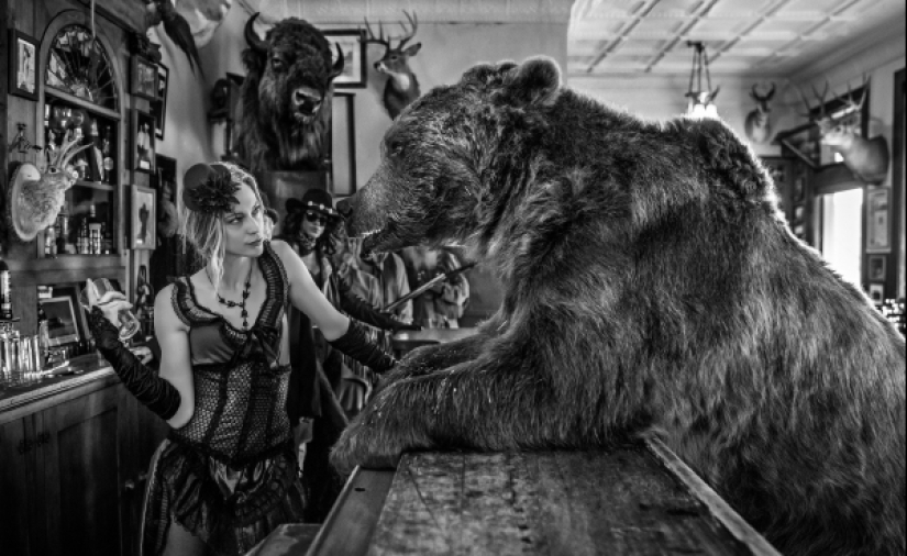 Salvaje Oeste Sur caliente foto por David yarrow