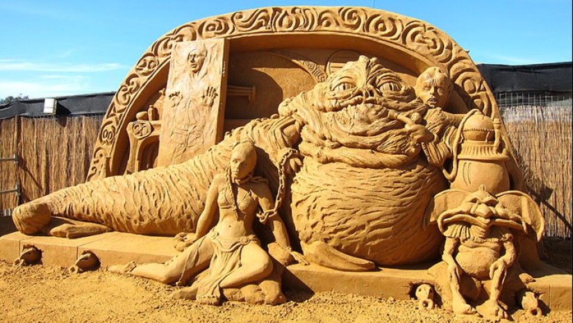 Sand sculptures that will amaze even the most sophisticated imagination